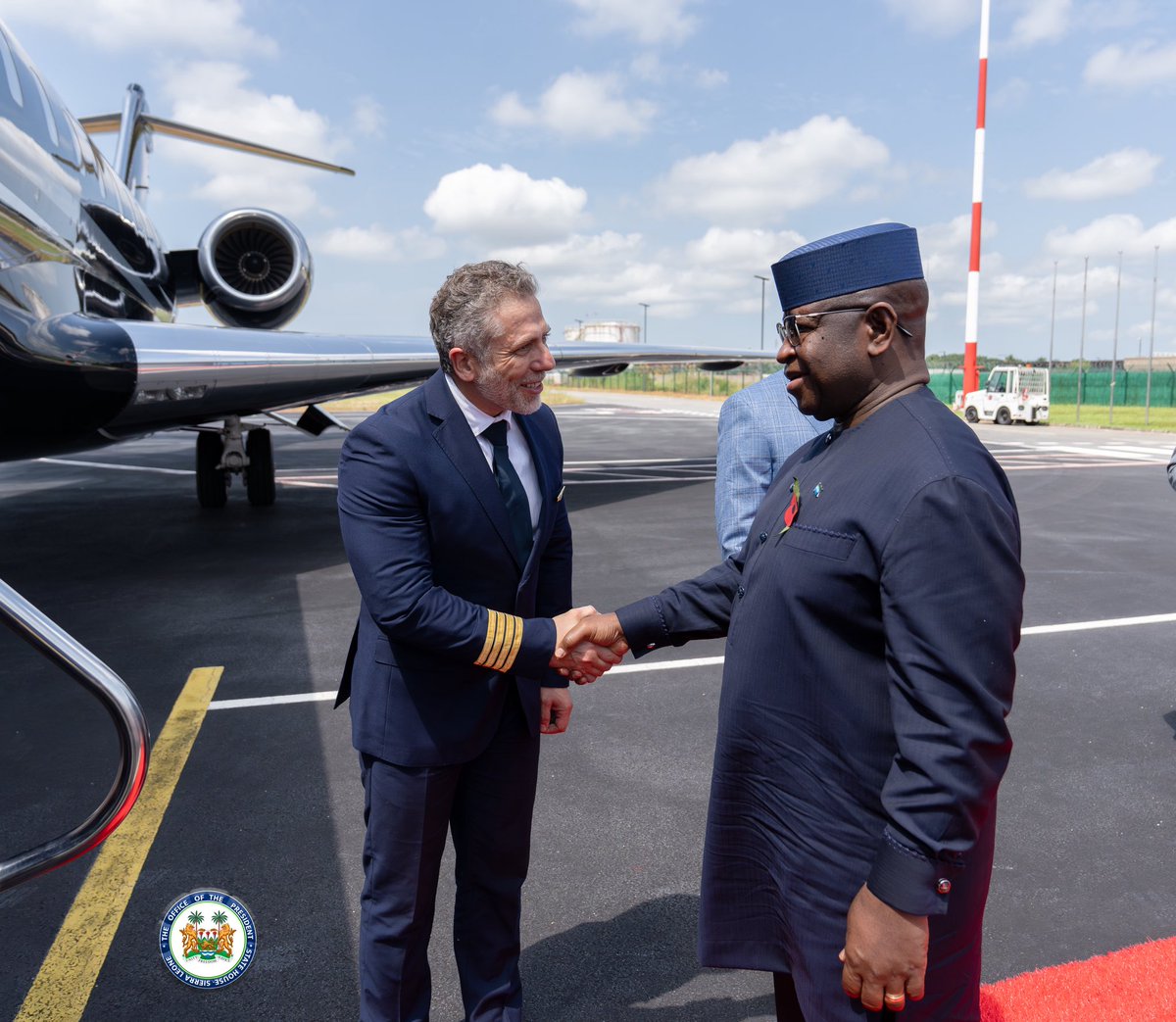 Julius Maada Bio tweet media