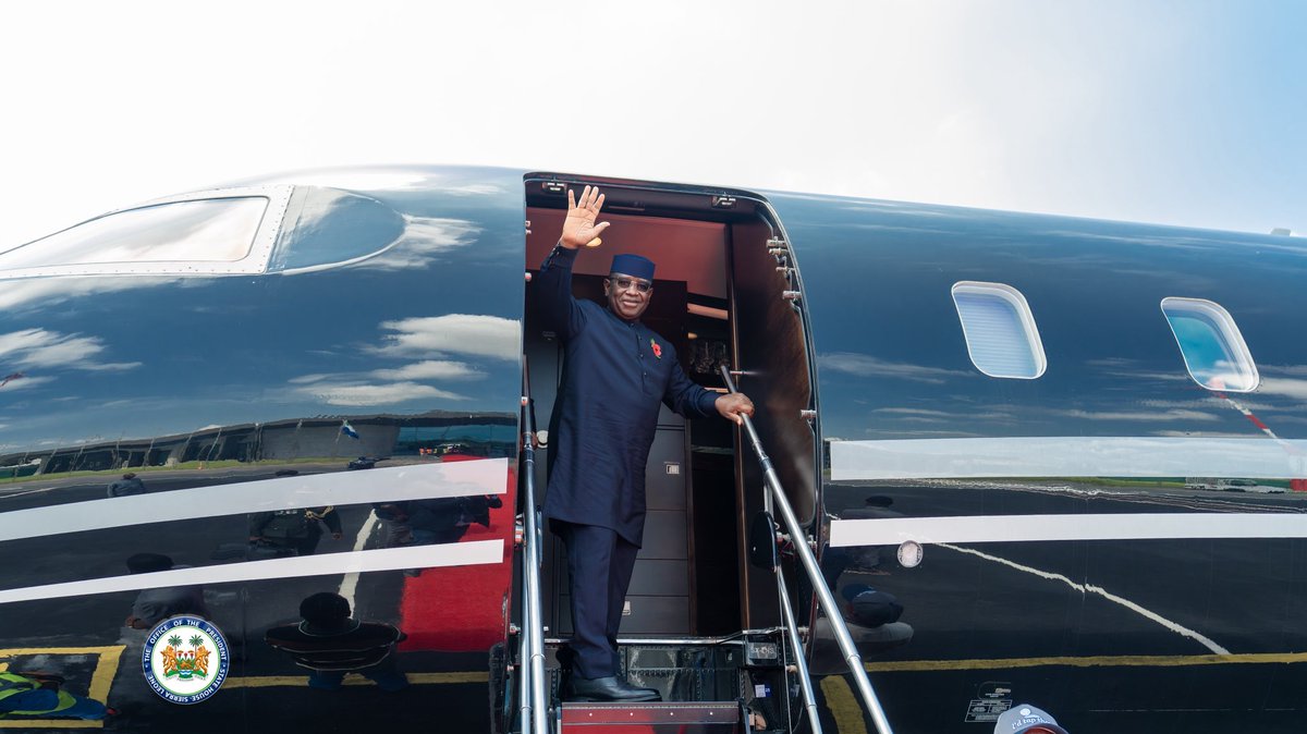 Julius Maada Bio tweet media