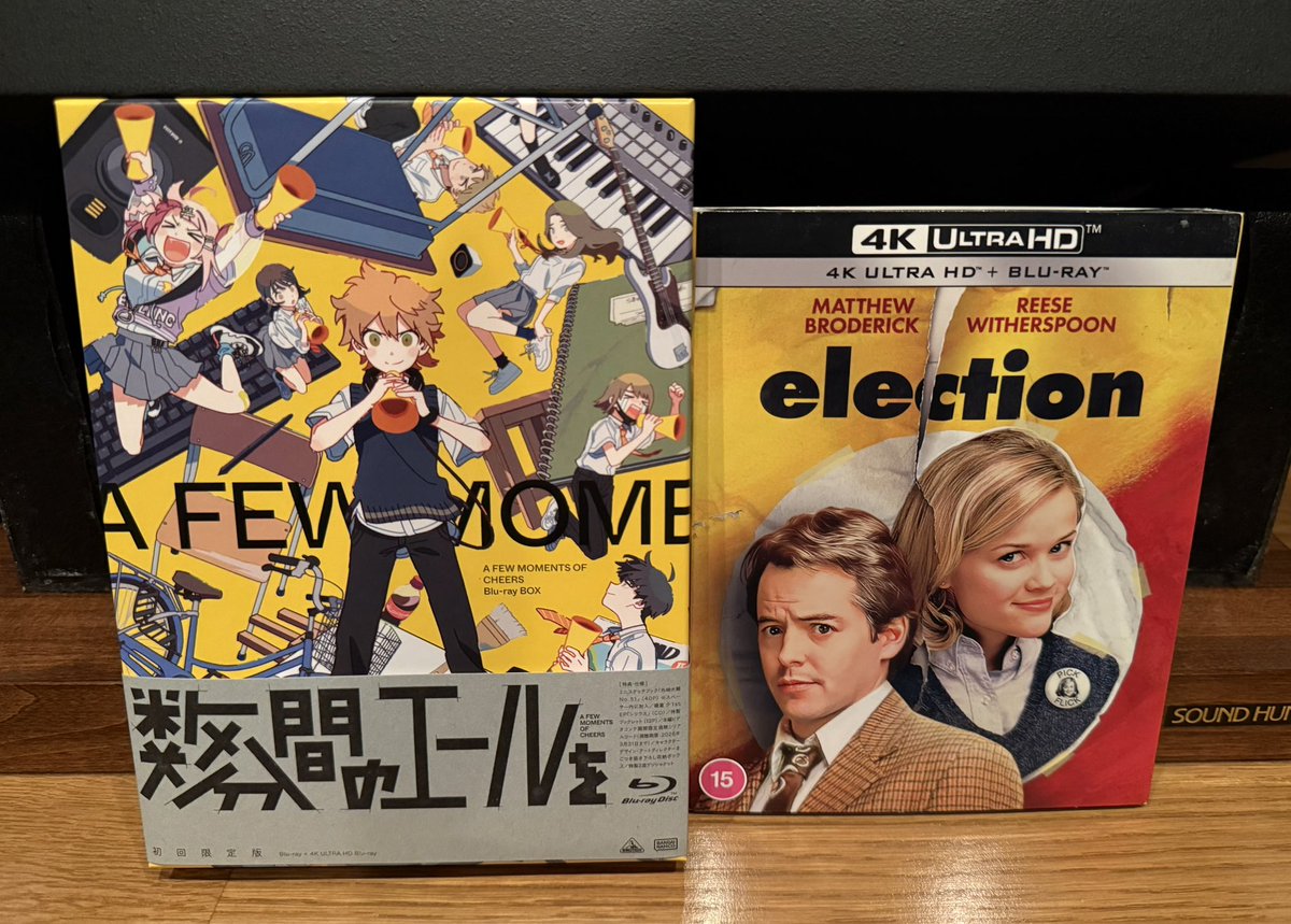 今日の到着物。リース・ウィザースプーンは美人だとは思うけど、クセが強いですね。