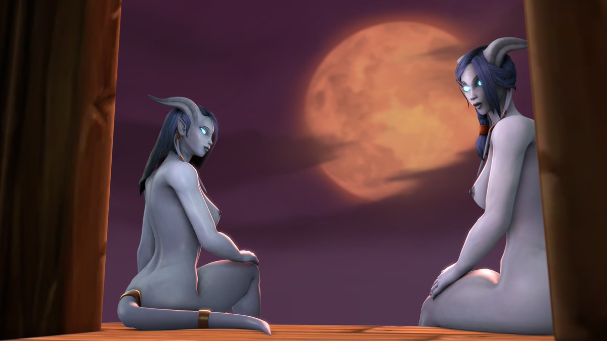 (Personal work) Cute little scene with <a href="/Cycy_shadowmoon/">Cyana Shadowmoon</a> :3