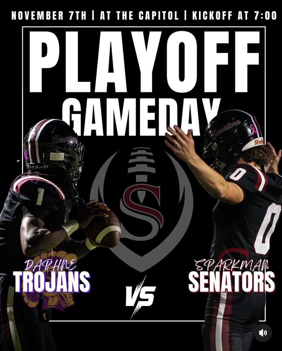 It’s Gameday! Wake up and bring the energy tonight. 

<a href="/SenatorsFB/">Senator Football</a> <a href="/MCSSAthletics/">MCSS Athletics</a> <a href="/977ESPN/">97.7 ESPN The Zone</a> <a href="/AL7AFootball/">Alabama7AFootball</a> <a href="/AlabamaHSFB/">AHSFHS.org</a>