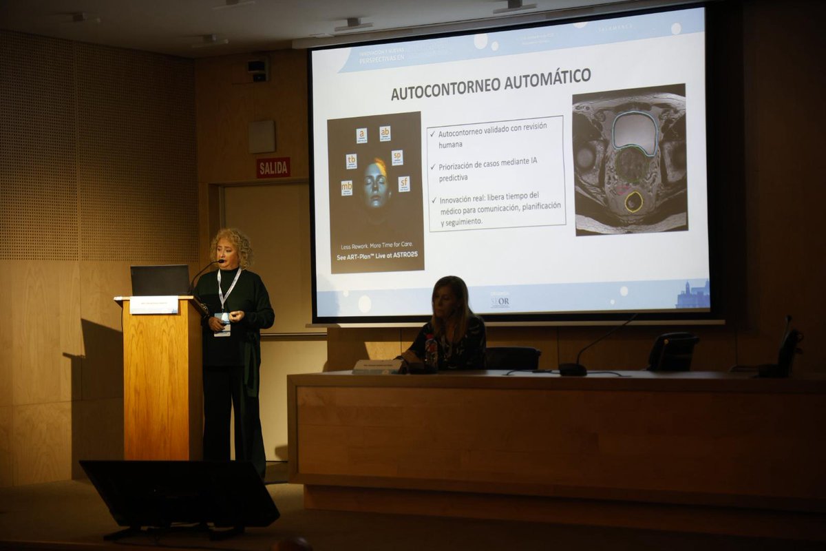 Llega el turno de la mesa Innovacion centrada en pacientes con las Dras. Aurora Rodríguez y Virginia Ruiz.
#simposioseor25 #oncologiaradioterapica #radioterapia