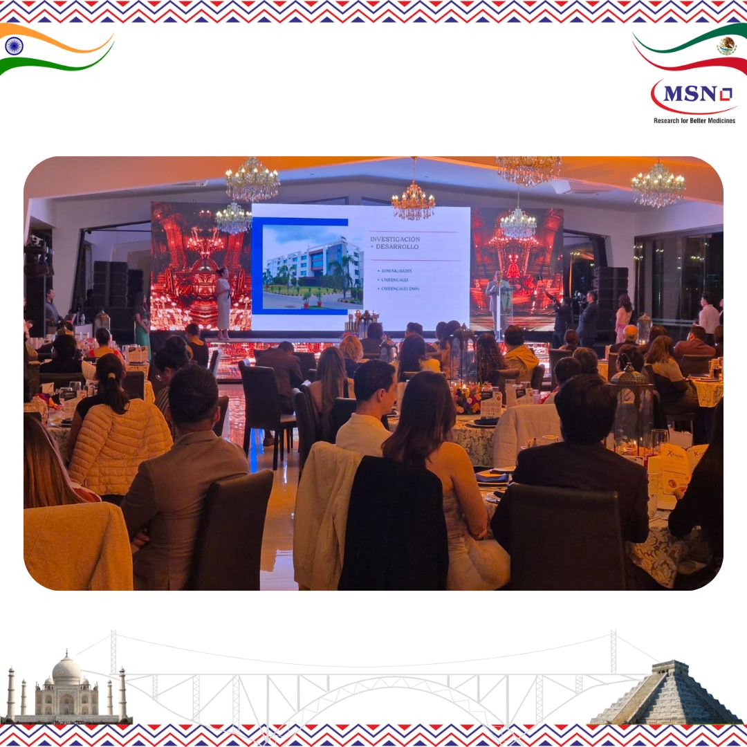Inspiring Wonders. Bridging the Therapy Gaps.

Here’s a glimpse of the landmark launch event of MSN Labs in Mexico a celebration of science, collaboration, and shared purpose.

A proud milestone in our journey to bridge therapy gaps and inspire better health for all.