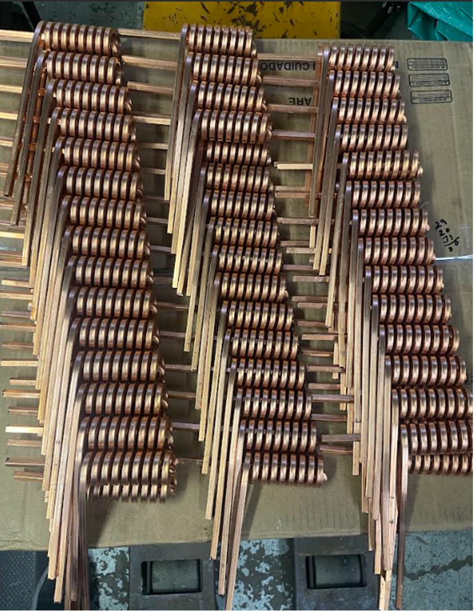 ThermoInternat1's tweet photo. Built In-House. Built to Perform. 
At Thermo International, we craft our own #BoilerTubeCoils from scratch—engineered to handle the toughest conditions.
973-970-9500 |  https://t.co/3PcC3Ejjin
#InductionHeating #BoilerMaintenance #ThermoInternational #EngineeringExcellence https://t.co/MyrKmwhfuI
