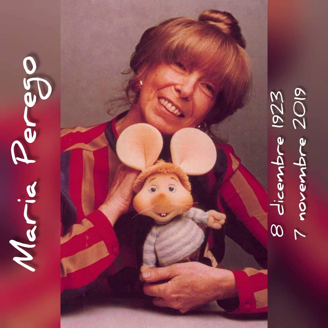 BergamoeC's tweet image. Maria, compagna della mia infanzia.

Maria Perego autrice televisiva, artista dell'animazione, creatrice col marito Federico Caldura del personaggio di Topo Gigio

#mariaperego
#perego
#topogigio
#7novembre2019