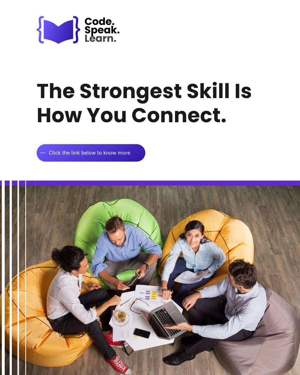 CodeSpeakLearn's tweet image. Communication isn’t just talking — it’s understanding, listening &amp;amp; connecting. 💬
Master soft skills to stand out, build trust &amp;amp; lead with empathy.
#SoftSkills #PersonalDevelopment #OnlineLearning #AITraining #CareerGrowth #MachineLearning #artificialintelligencetutorial