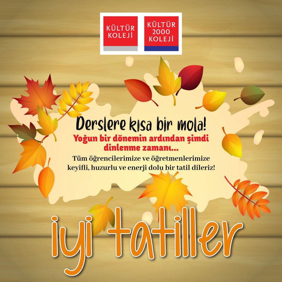 🌿 Ara Tatil Zamanı!

Değerli öğrencilerimiz, öğretmenlerimiz ve velilerimiz,
2025-2026 eğitim öğretim yılının ilk döneminde gösterdiğiniz emek, özveri ve başarılar için teşekkür ediyoruz.
