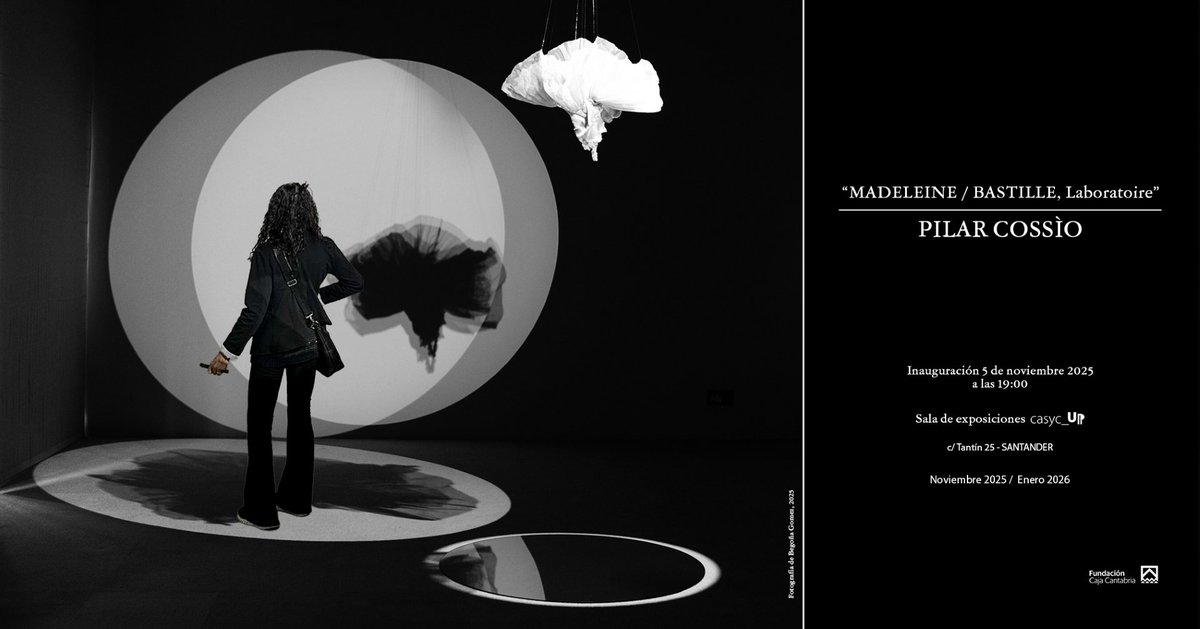 Inauguramos, el pasado 5 de noviembre, la #exposición MADELEINE / BASTILLE.  Laboratoire, de PILAR COSSÍO. Está abierta de lunes a viernes de 11 a 13 y de  18 a 21 h. Sábados, de 18 a 21 h. Estáis invitados/as