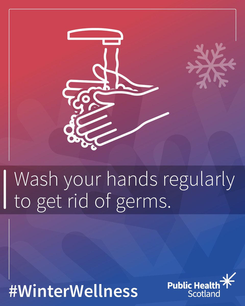👉The most effective way of helping to protect yourself from winter bugs is to wash your hands thoroughly with soap and water. 

👉By keeping hands clean and encouraging children to practise good hand hygiene as well, we can significantly reduce the transmission of infections.
