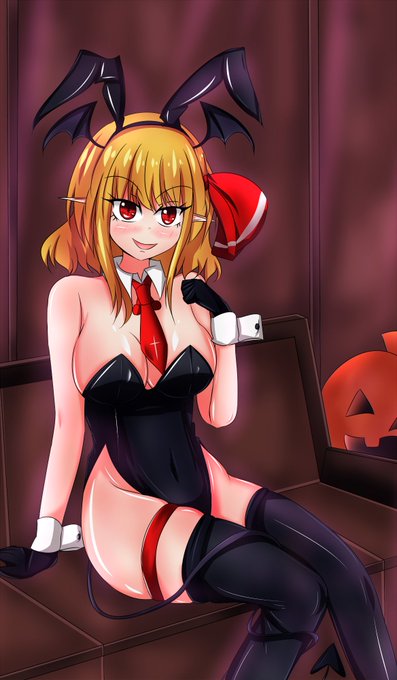 #毎月七日はルーミアの日
ハロウィンはもう終わったよルーミアちゃん 