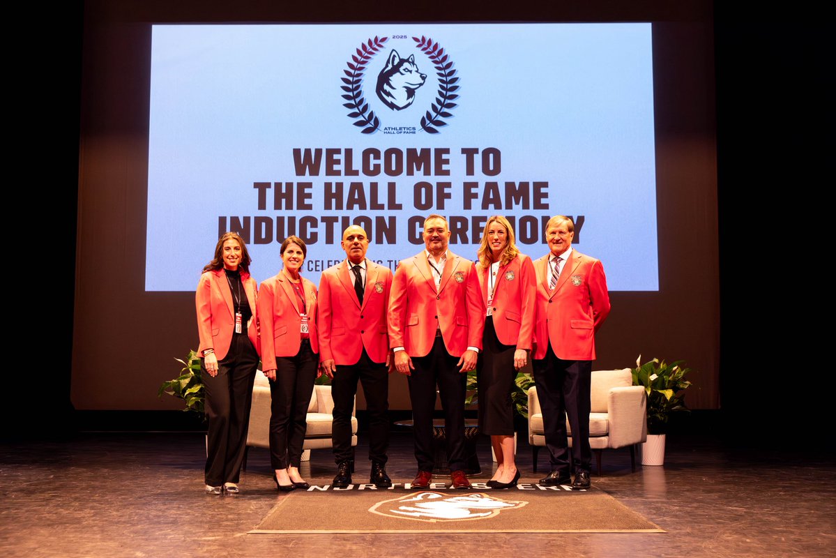 GoNUathletics's tweet image. Honored to officially welcome in the newest members of the Northeastern Athletics Hall of Fame! 

Thank you to everyone who joined us to celebrate!