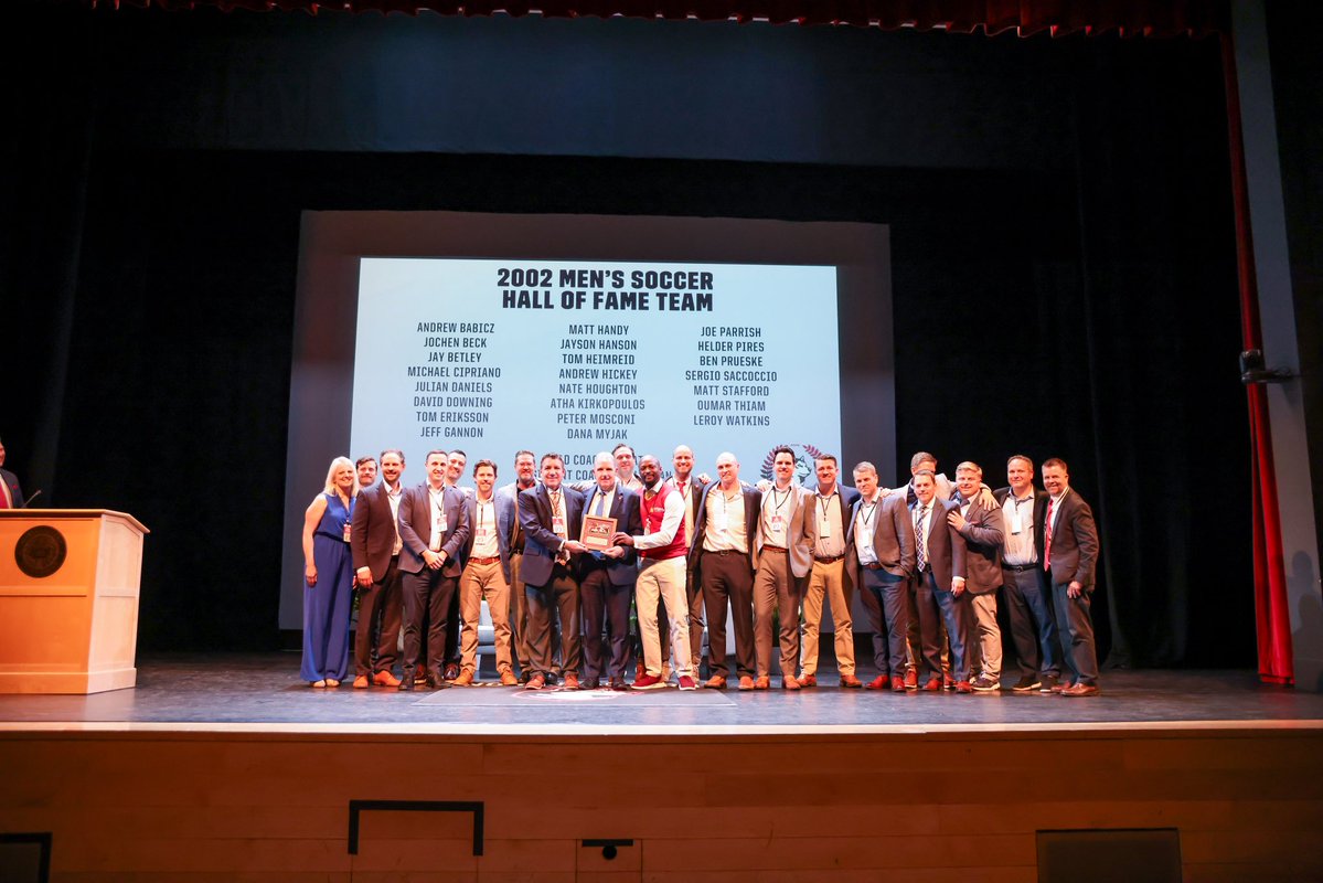 GoNUathletics's tweet image. Honored to officially welcome in the newest members of the Northeastern Athletics Hall of Fame! 

Thank you to everyone who joined us to celebrate!