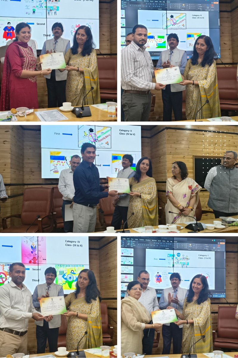 ControllerDot's tweet image. The Closing Ceremony and Prize Distribution Function of Vigilance Awareness Week were held today at the Office of the Controller General of Communication Accounts.
Ms. Vandana Gupta, CGCA, graced the occasion and addressed the gathering, highlighting the significance of…