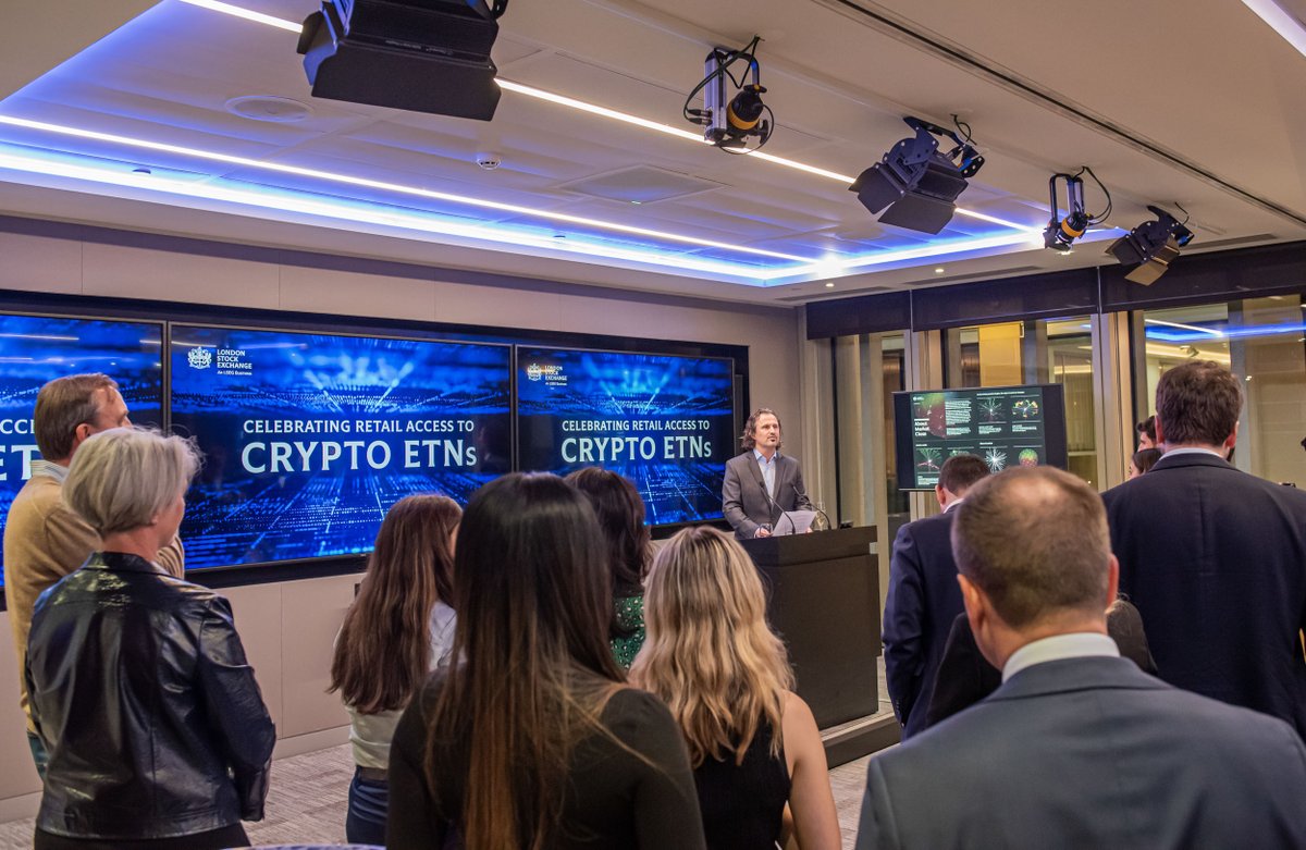 Retail access to crypto ETNs on our Main Market is growing! Crypto ETNs,  which are all 100% physically backed by Bitcoin or Ethereum, are now  available. ➡️ Learn more: https://t.co/4T4zN1mpJV