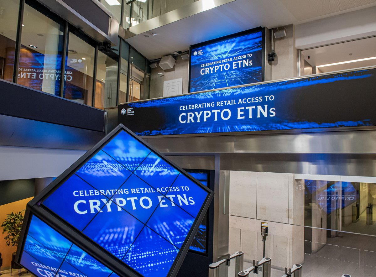 Retail access to crypto ETNs on our Main Market is growing! Crypto ETNs,  which are all 100% physically backed by Bitcoin or Ethereum, are now  available. ➡️ Learn more: https://t.co/4T4zN1mpJV