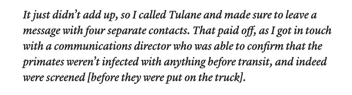 Lol. Hate to ruin everyone's Halloween fun, but those escaped Mississippi monkeys were never infected. Journalism, on the other hand...