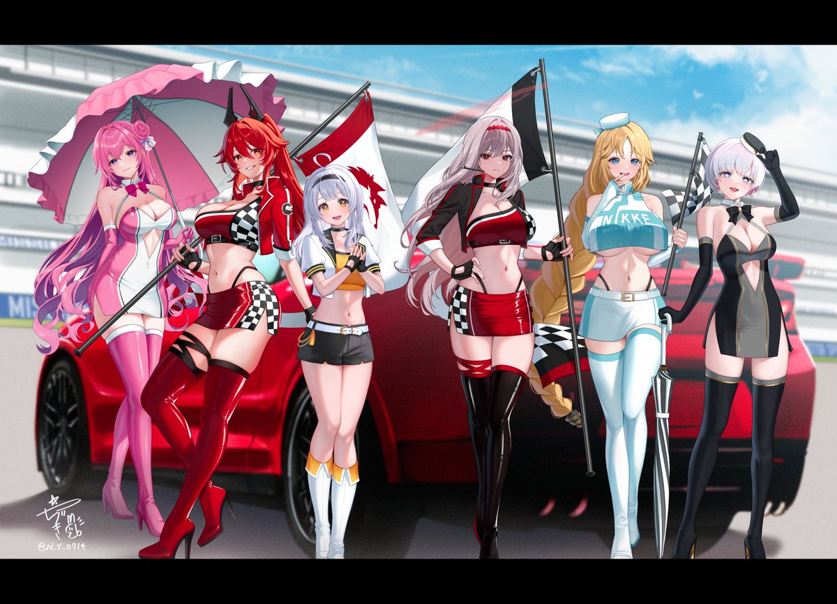 N_Y_0714's tweet image. 🏁
#NIKKEfanart #NIKKE