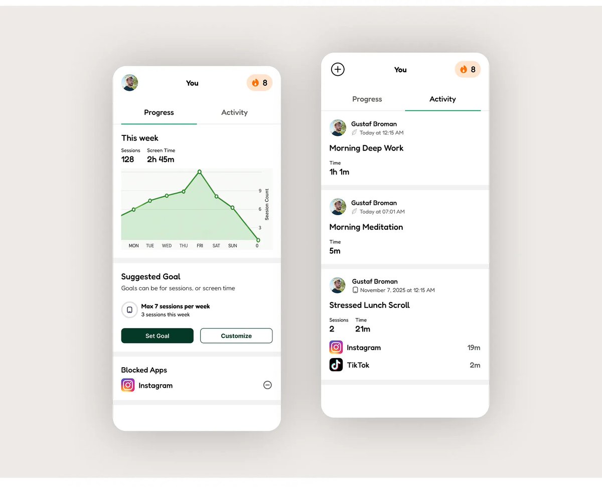 gusapps's tweet image. Strava for Deep Work [App Concept]

Stumbled upon this idea as I&apos;m designing my new app

Thought it was pretty neat, but hard to market - feel free to steal :P