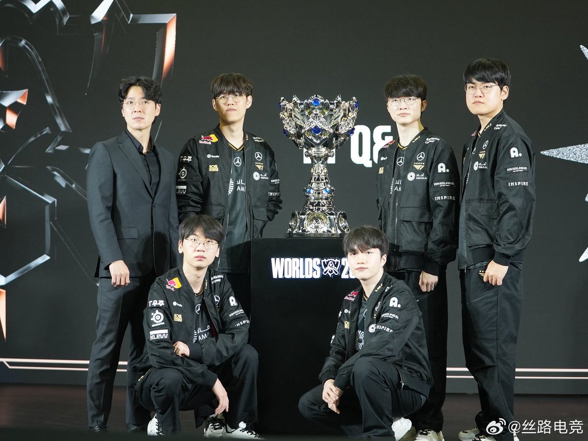 Doran & Oner & Faker & Gumayusi & Keria 🏆 #T1WIN #Worlds2025 ©絲