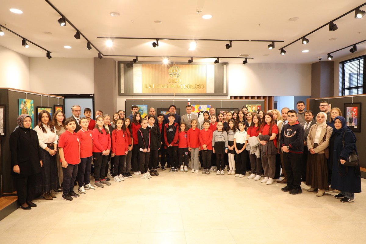 "Atatürk'ü Anlamak" İsimli Resim Sergisi Açıldı

🌐 Haber
👇
 🖇 meb.ai/UKieSoZ

#eğitimkentiORDU
#Ordu

<a href="/tcmeb/">Millî Eğitim Bakanlığı</a> <a href="/Yusuf__Tekin/">Yusuf Tekin</a> <a href="/TCOrduValiligi/">Ordu Valiliği</a> <a href="/mhilmiguler/">Dr. Mehmet Hilmi Güler</a> <a href="/mfvargeloglu/">MEHMET FATİH VARGELOĞLU</a>