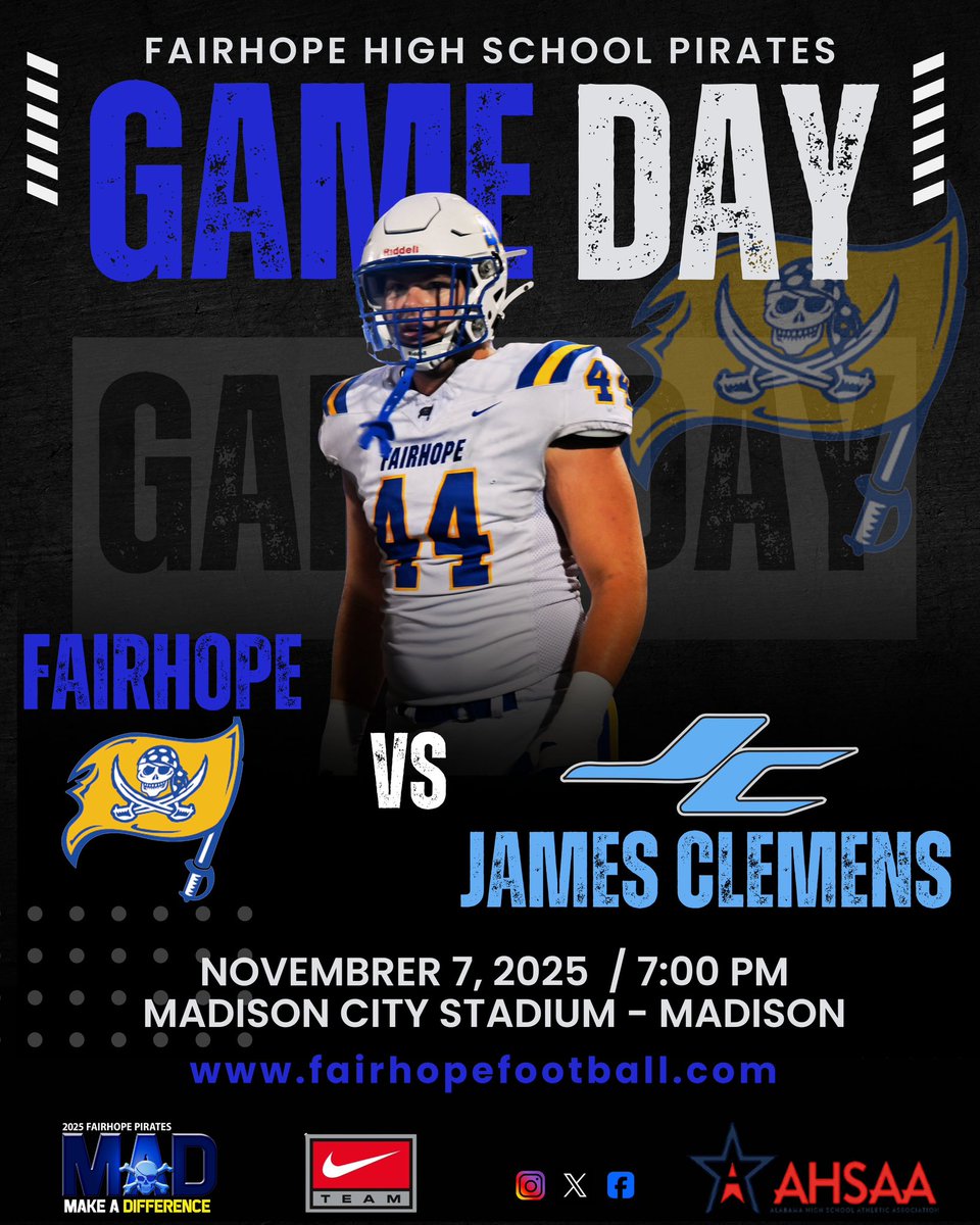 FairhopeHSFootball (@fhspiratefball) on Twitter photo 