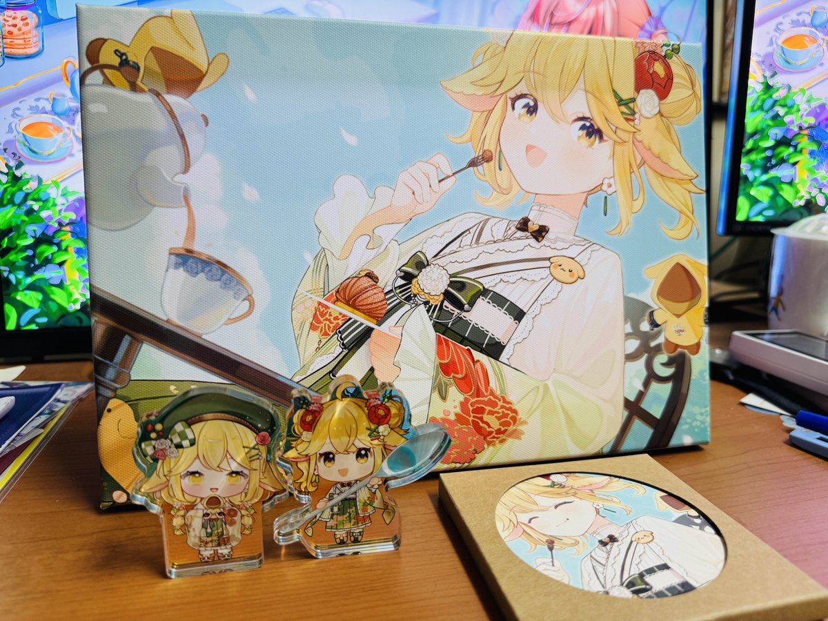 生日周邊到貨了!
超美超可愛!!!🥳🥳🥳

#更多更多栗