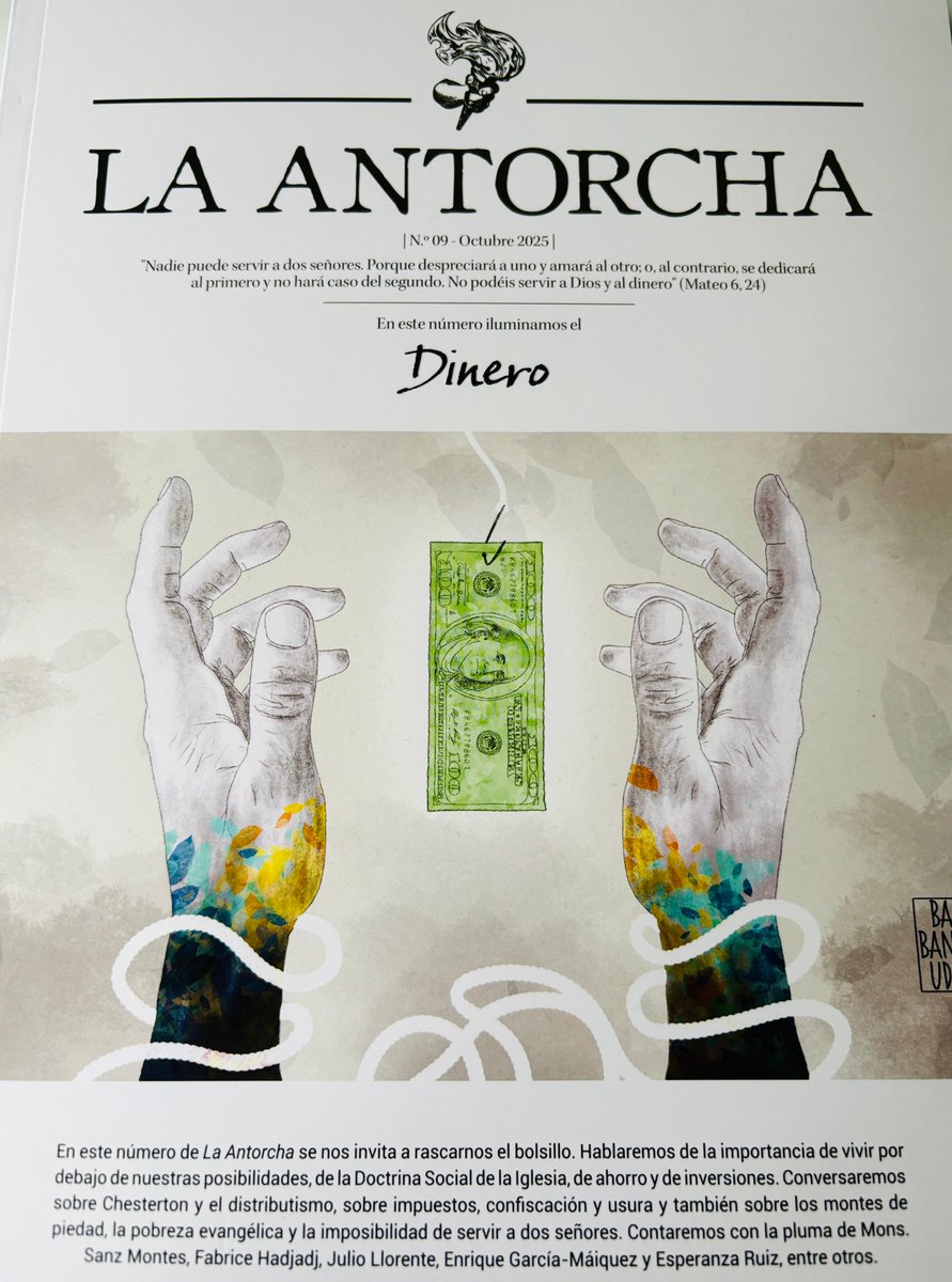 Mi amiga <a href="/GareBay/">Paula</a> siempre recibe La Antorcha la primera y me envía foto. Espero que os guste lo mío, es un honor estar en este proyecto. El número tiene una pinta estupenda y es de locos cómo Jaume Vives y su equipo se superan en cada edición. ¡Agradecida a <a href="/pavelaquin/">Pablo Velasco Q ‏ن</a> también!