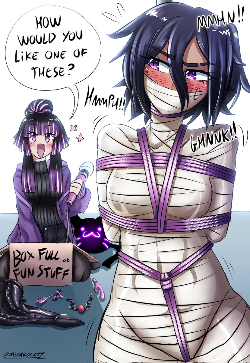 What a cute doll I got here 💜
(Oc by <a href="/YorHA_Bnuuy/">Yorha</a> 💕)