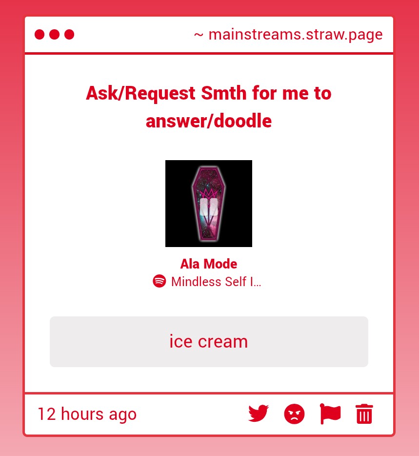 MainInvincible's tweet image. 〝 ? Ice cream? Not sure what exactly you mean by that but the song is nice〞