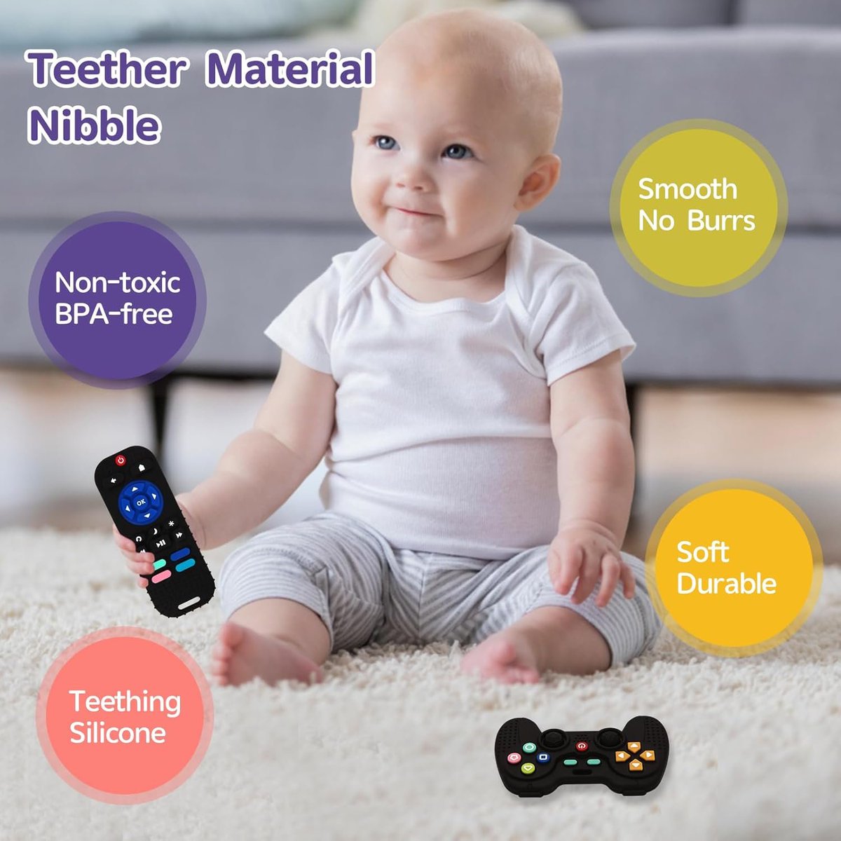 shivofferzone's tweet image. Keep little mouths happy with Hooku 2-Pack Silicone Teething Toys—just $8.99 (no discount needed)!

 Image credit: Amazon 

#BabyTeethers #SensoryToys #HookuCare 

sovrn.co/12agqso