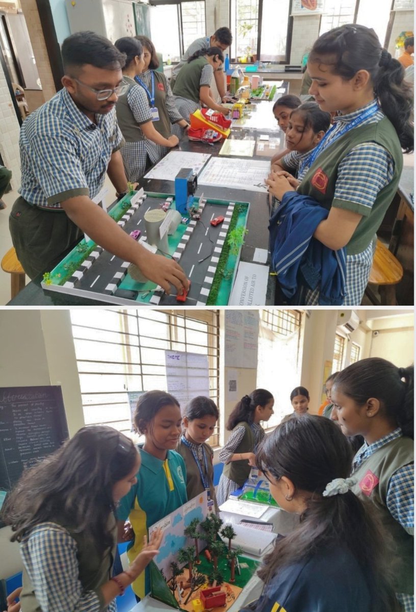 PMShriDMS64BBSR's tweet image. Students’ visit to the Annual Science, Technology, Environment &amp;amp; Mathematics Exhibition inspired young learners to explore new ideas and boost their curiosity for learning and innovation.
#EduMinOfIndia #NCERT #CIET_NCERT #RIEBBSR #PMShriDMSBBSR  #AnnualExhibition #Students
