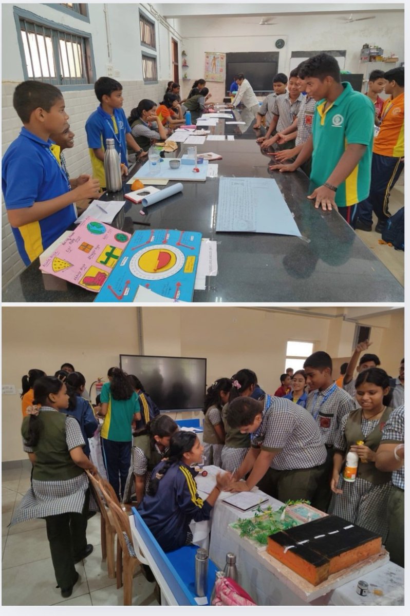 PMShriDMS64BBSR's tweet image. Students’ visit to the Annual Science, Technology, Environment &amp;amp; Mathematics Exhibition inspired young learners to explore new ideas and boost their curiosity for learning and innovation.
#EduMinOfIndia #NCERT #CIET_NCERT #RIEBBSR #PMShriDMSBBSR  #AnnualExhibition #Students