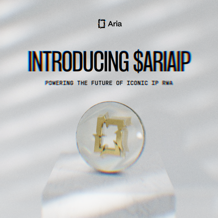 $ARIAIP is live, and the chart is already telling a story.

But beyond the chart...

<a href="/Aria_Protocol/">Aria</a> is bringing intellectual property onchain, turning music, art, and media into assets that anyone can own, trade, or build around.

It’s a huge win for the Story ecosystem, giving