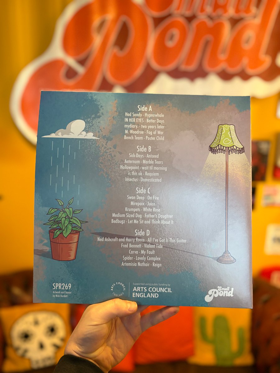 SmallPondRec's tweet image. EMERGING VOL. V RECORDS HAVE LANDED!

Very exciting, the latest in our Emerging series, Vol. V are here! pre-order a copy via Bandcamp, and catch us at The Green Door Store next Saturday for the free entry release show!

Big thank you to @ace_national &amp;amp; Nick Burdett Illustration