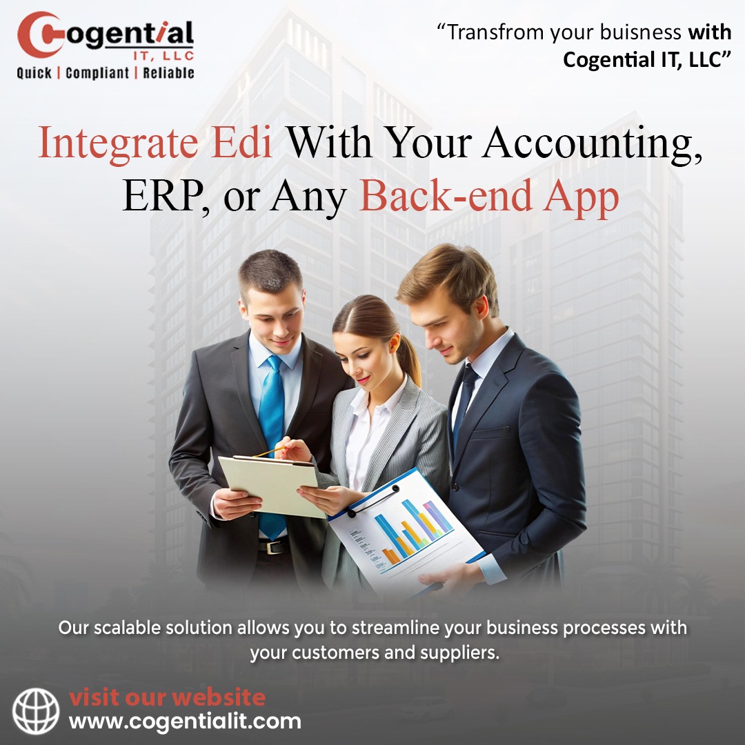 cogential's tweet image. Visit for more details.
☎ 1-307-699-6546
🌍 cogentialit.com

#ediintegration #erp #accounting #cogentialit #businessautomation #edisolutions #dataintegration #b2bsolutions #techservices #digitalbusiness #softwareintegration #cloudedi #enterprisetools #businessgrowth