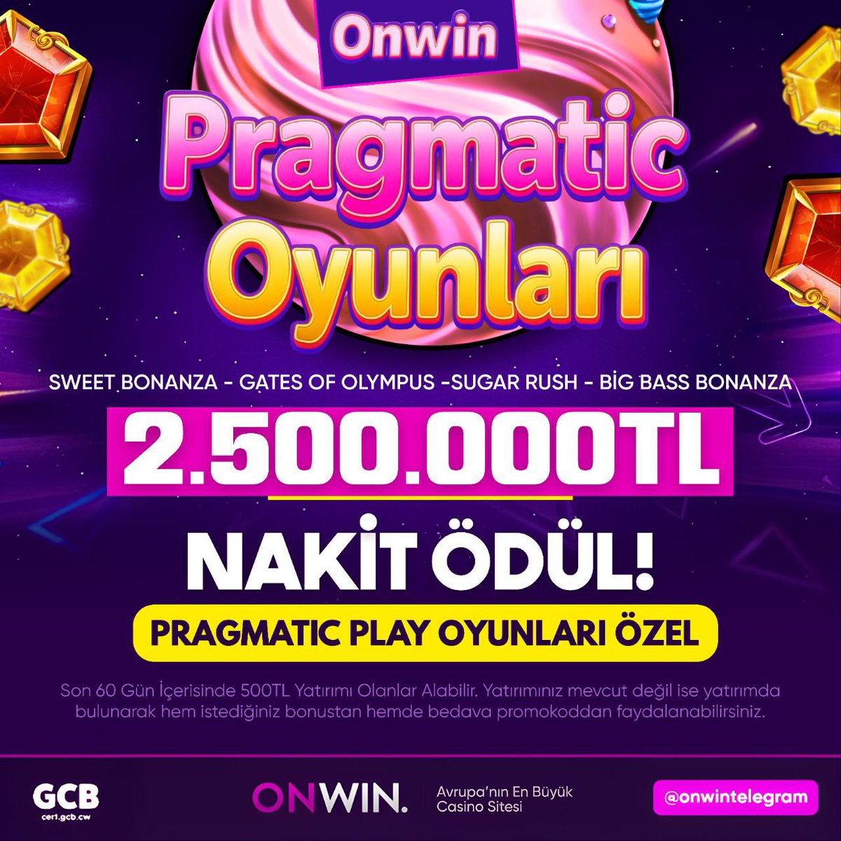 ✅  KODU KAZANMAK İÇİN: Son 60 gün içerisinde 500 TL yatırımınız olması gerekmektedir.  Yatırımınız mevcut değilse , yatırım yapıp hem istediğiniz bonusu hemde bedava promokodu kazanabilirsiniz.

GİRİŞ : cutt.ly/W8X7cvq