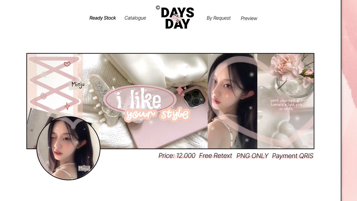 DAYS_BY_DAY's tweet photo. Yooayoo mari jajan layout ready minju illit wonhee a-na h2h, dan ruka baemon 💘 #zonauang https://t.co/HCoAYVgtmb