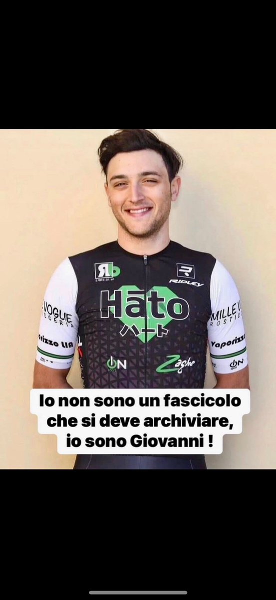 BabbodiGiovann1's tweet image. VERGOGNA D’ITALIA. Uno dei due vicepresidenti della società organizzatrice la corsa ciclistica dove, a poco più di 100 metri dalla linea di arrivo, è morto mio Figlio Giovanni, è Pierino Cereda, sindaco di Guazzora (AL). L’altro vicepresidente è Piero Angelo Cisi, vicesindaco di…