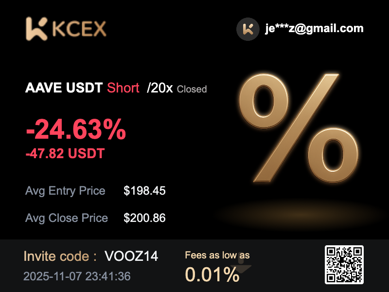 KCEX launches "Similar K-Line"!
BTC/ETH supported on 1h, 4h, 8h, 1d. Compare history, find trends fast.
Join KCEX with invite code VOOZ14, enjoy low fees &amp; bonuses!
kcex.com/register?invit…