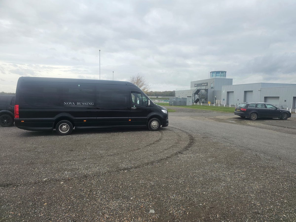 NovaBussing's tweet image. Our luxury minibus took a group to Silverstone for an amazing event day! 🏁
Comfort. Style. Reliability. Every mile counts.
#LuxuryTravel #Silverstone #EventTransport