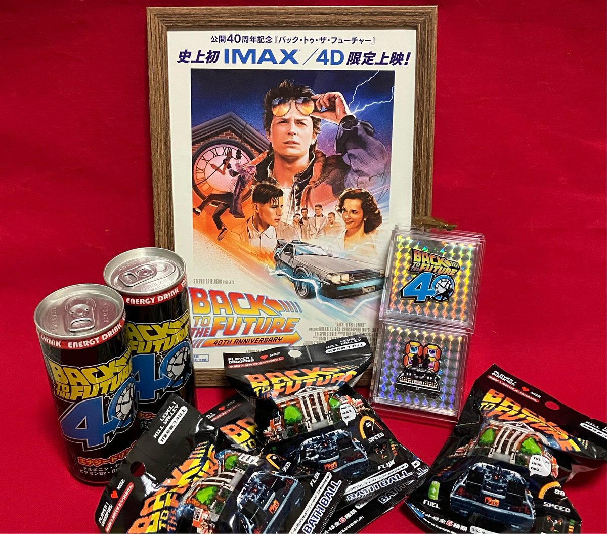BTTF 40th ホバーボード マスコットモバイルスタンド ホバーボード