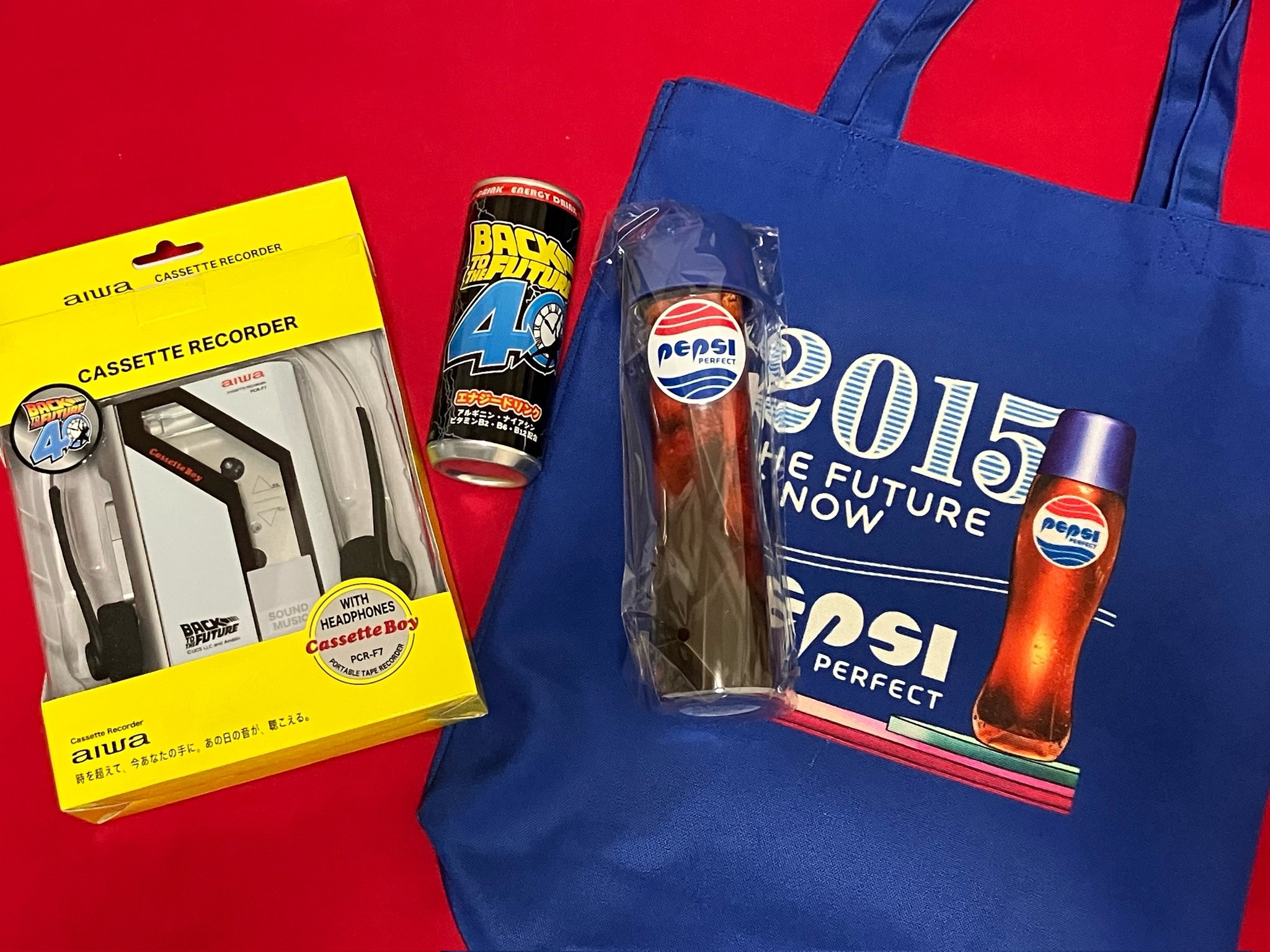 ドンキコラボ バックトゥザフューチャー ペプシ カセットレコーダー ドンキコラボ バックトゥザフューチャー ペプシ カセットレコーダー