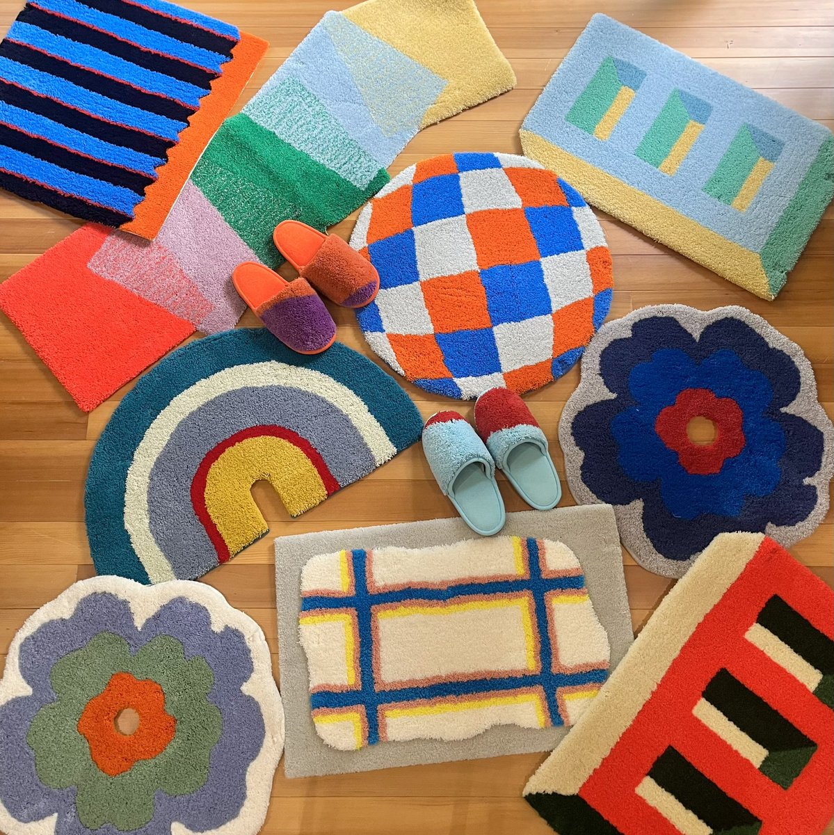 スツール EVANS ROOVICE CLOVER STOOL MIYOSHI RUG EV-010 EVANS