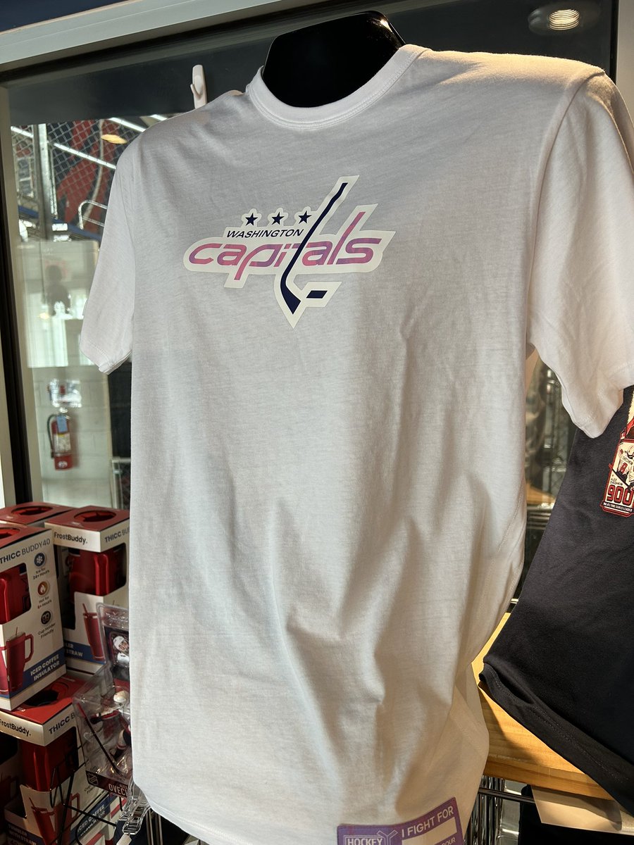 New Addition to the Team Store: Hockey Fight Cancer Tees! Available for purchase now in Arlington! 

(571)-224-0595 is the main store line for phone orders! 

#ALLCAPS