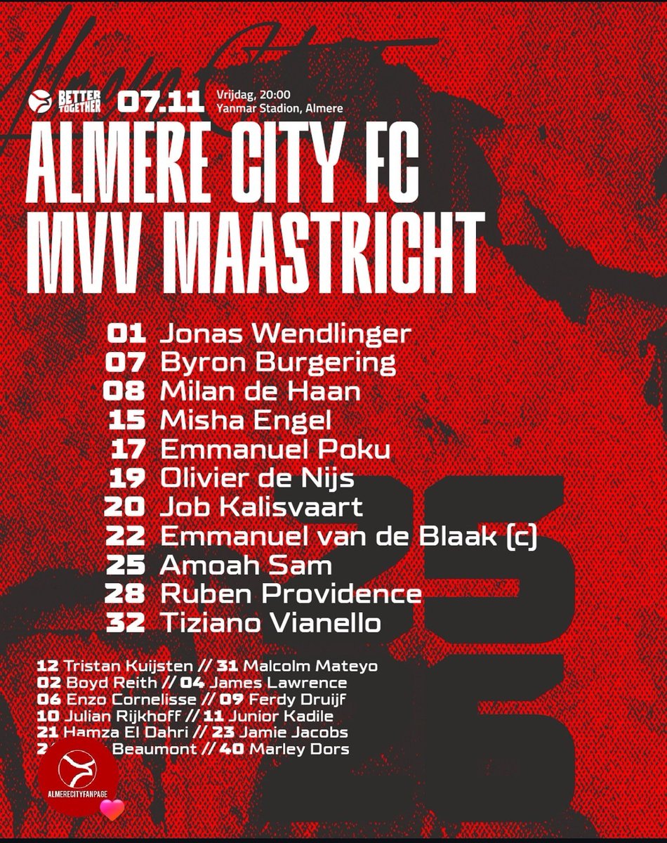 ErikvndBlaak's tweet image. #ALMMVV