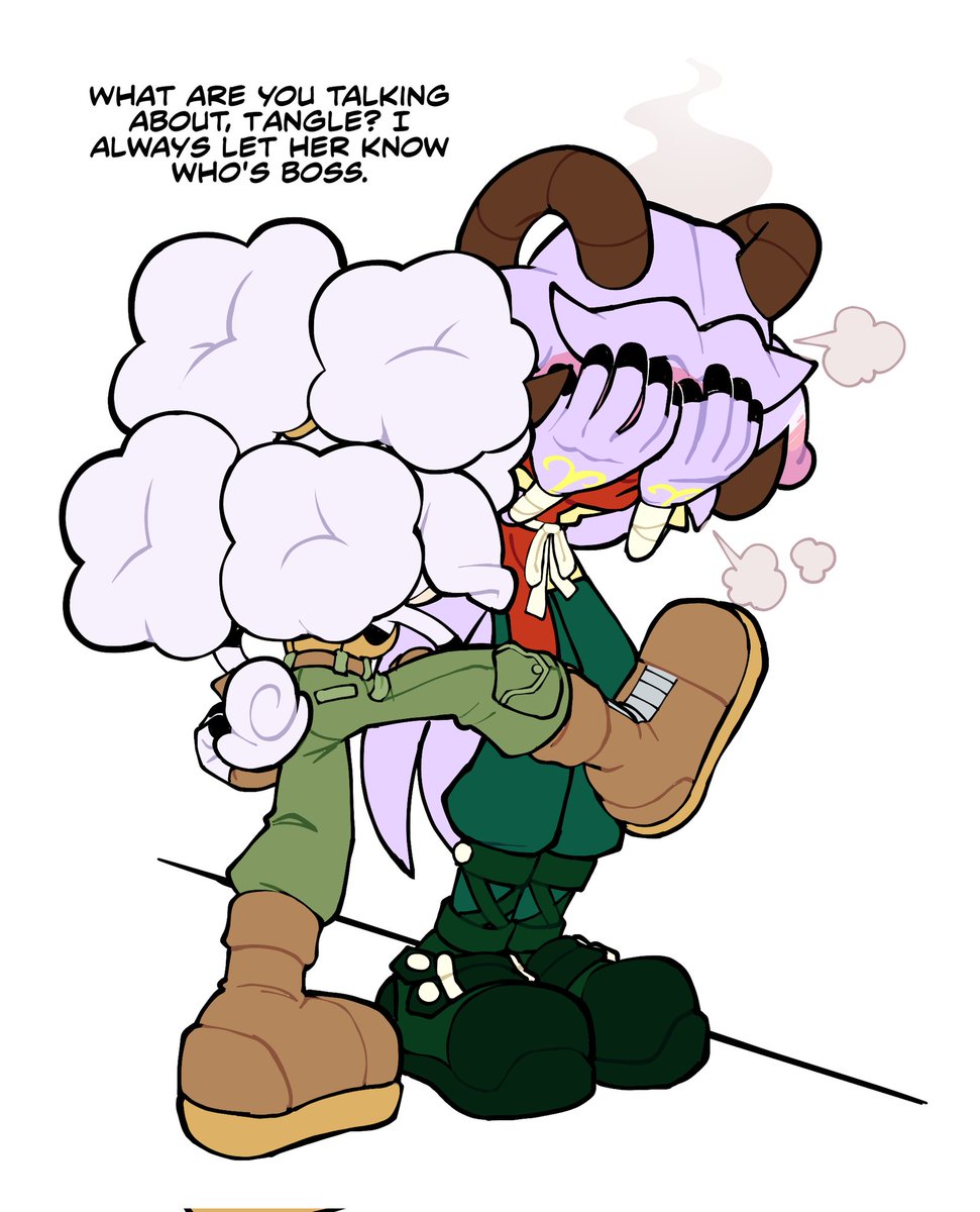 Well, she (??

#SonicTheHedgehog #lanolinthesheep #Ocxcanon