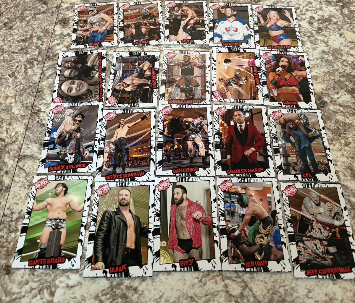 amy_rashan's tweet image. 2025 Blitzkrieg set complete! Thank you all again who helped. I attend their shows &amp;amp; my son can’t wait to get as many cards autographed as possible.