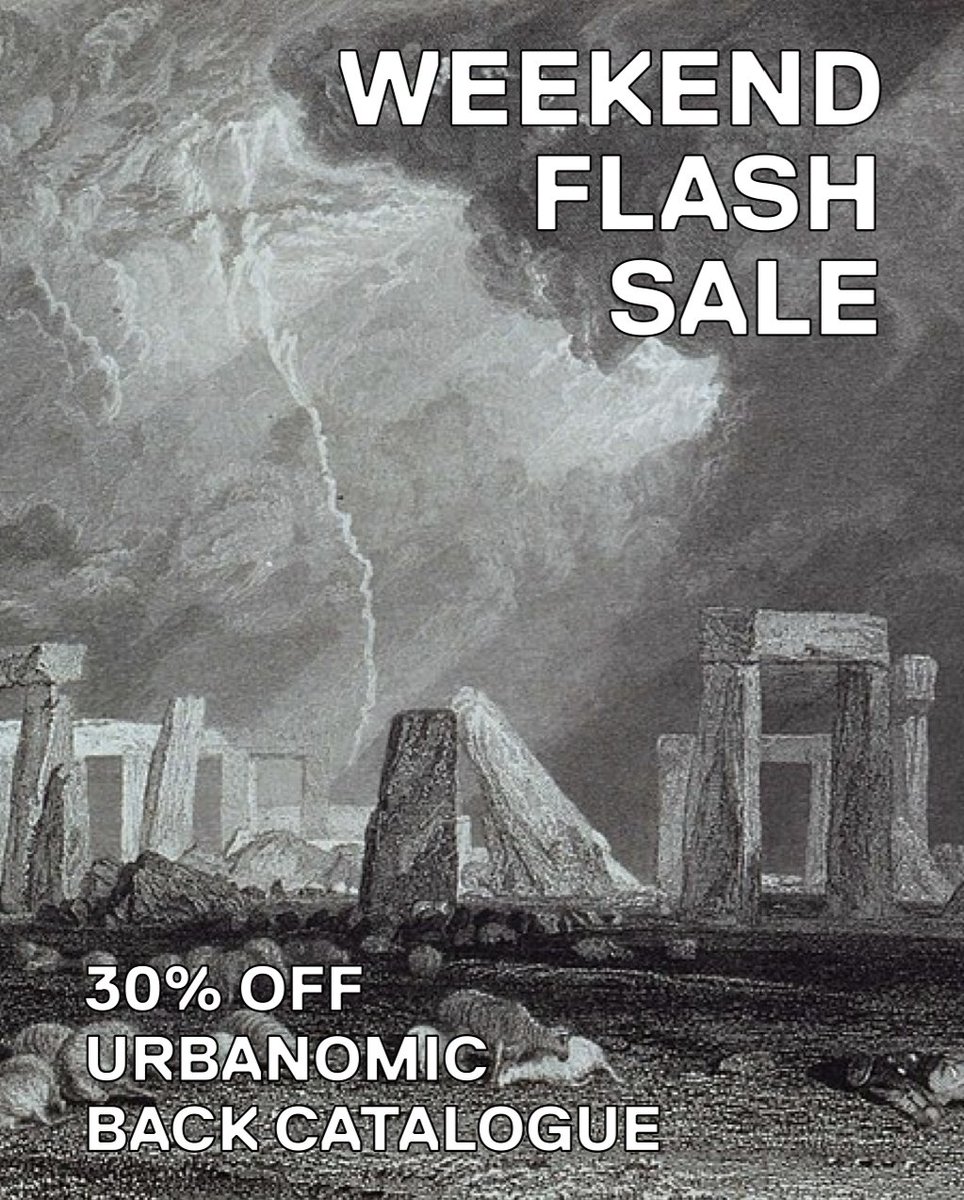 BACK CATALOGUE SALE 
On now until Monday
30% off Books and Tees
urbanomic.com/shop/