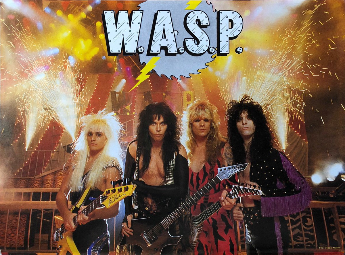 Inside The Electric Circus era W.A.S.P. 

#JohnnyRod #BlackieLawless 
#ChrisHolmes #SteveRiley 
#wasp #InsideTheElectricCircus <a href="/WASPOfficial/">W.A.S.P. Nation</a>