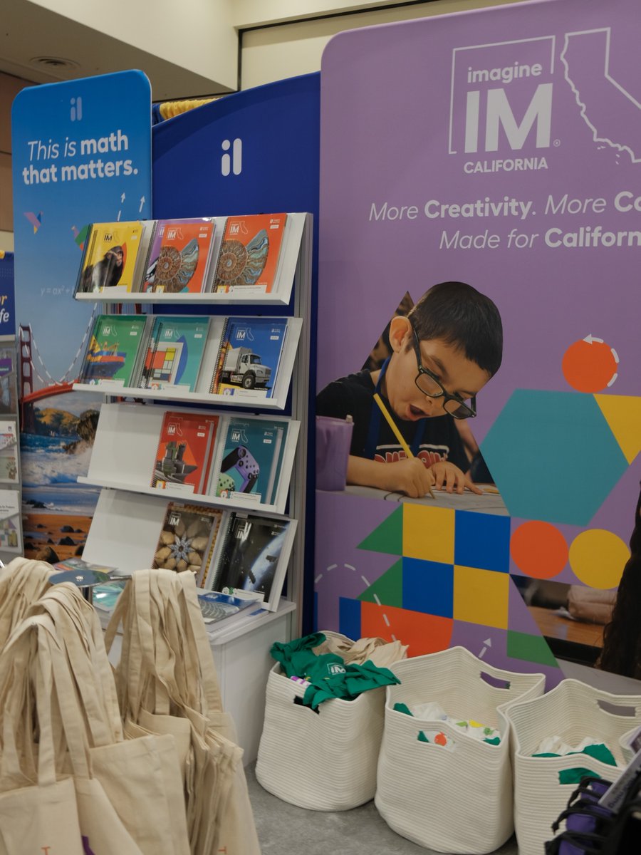 ImagineLearning's tweet image. Equation for a great day at #CMCSouth: You + Booth 109 = goodies + great math conversations! ☺️ Come say hi and see how our math solutions make learning count! @CAMathCouncil
